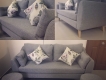 Sofa style Bắc Âu mới 100% giá tốt kèm ghế đôn & gối
