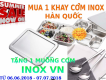khay cơm inox, khay cơm học sinh, khay cơm nhân viên