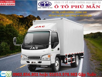 80tr giao xe ngay JAC 2T4 động cơ IZUSU