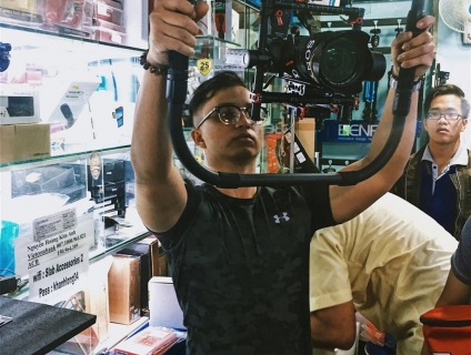 Ronin MX like new 99%. Và Lens canon 24-70 F2.8 mark II.