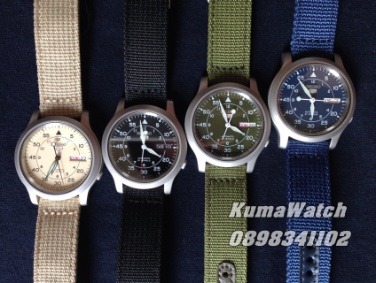 [KumaWatch] Seiko 5 37mm K1, 42mm- Casio Ae1200Whd- Timex Expedition