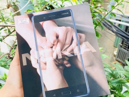 Nokia 8 2sim - Ram 4Gb - 64Gb- màu Xanh - Fullbox - BH hãng T2.2019