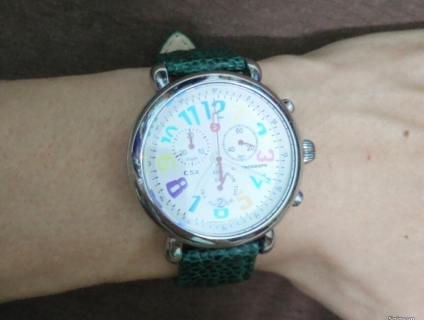 Rất đẹp và cực Độc Đáo : Sang Trọng Đồng hồ MICHELE chronograph Quartz