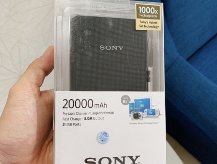 5 Cục Pin Dự Phòng SONY 20.000mAh Chính Hãng .. ET 22h59 - 10/6/2019