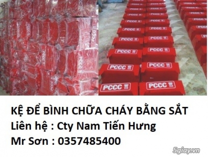 KỆ ĐỂ BÌNH CHỮA CHÁY BẰNG SẮT