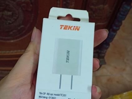 Củ Sạc Tekin. 22h59 10/6/19