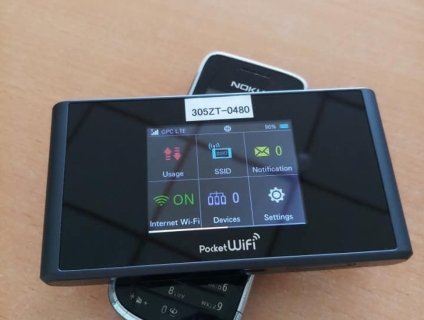Bán bộ phát Wifi 4G Pocket 305ZT tốc độ 187Mbps. Hàng Ymobile Nhật