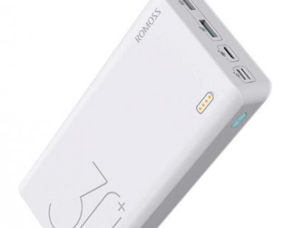 Sạc Dự Phòng Romoss Sense 8+ Dung Lượng Khủng 30000mAh Hỗ Trợ Sạc Nhanh, end 23h00 13/06/2019