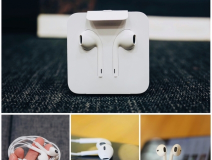 [CÓ QUÀ TẶNG] - 2 Tai nghe iPhone XsMax zin máy nguyên hộp .. End 22h59 -19/6/2019