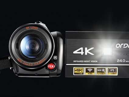 Máy quay phim 4K cầm tay Ordor AC3, mới 100%