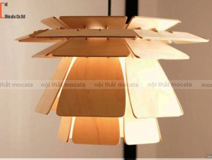 Đèn gỗ trang trí hiện đại với nhiều kiểu mẫu độc lạ 2069