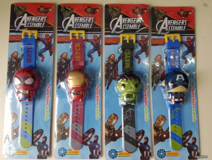 Bộ 4 Đồng Hồ Avenger cho bé END 23H00 24/6/2019