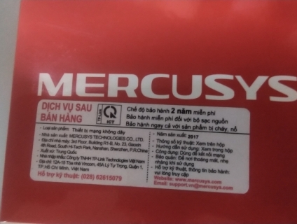 Thiết bị Kích sóng WI-FI Mercusys MW300RE 300Mbps. New 100%. End 22h59' ngày 27/06/2019