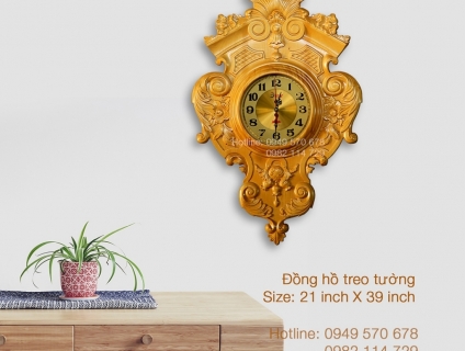 Đồng Hồ gỗ treo tường