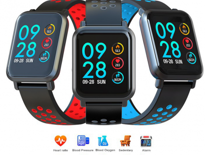 Vòng Đeo Tay Thông Minh Tuxedo Wear TX-SN60 plus - Đo Nhịp Tim, Huyết