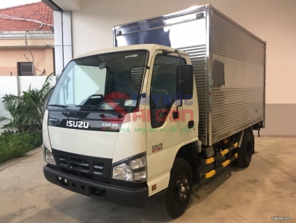 GIÁ XE TẢI ISUZU QKR77FE4 THÙNG KÍN 1990 KG