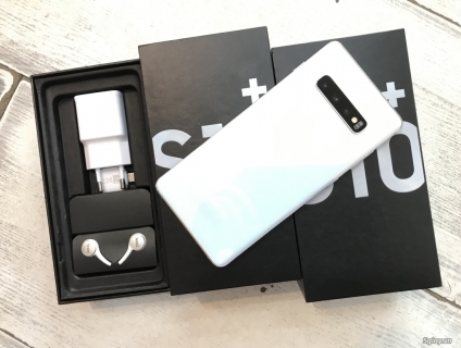 Samsung Galaxy S10 Plus 128GB - Màu Bạc Đa Sắc - Fullbox Full Phụ Kiện Nguyên Zin