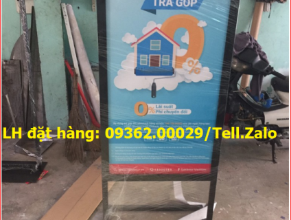 Cung cấp, giao hàng tại nhà sản phẩm Standee chân sắt, Standee chữ X,