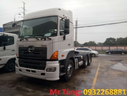 Xe đầu kéo Hino 2 cầu SS2PKSA giá tốt Euro V, GIAO NGAY, TQ