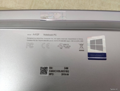 Laptop Asus Vivobook 14, i5-8265U, 8GB, SSD 512GB