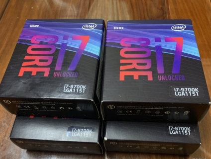 CPU Intel Core i7-9700K _ XT _ New Seal Box