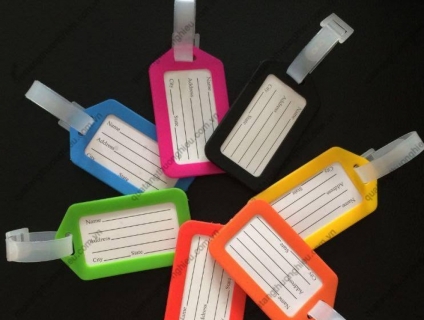 Bán thẻ hành lý nhựa in ấn logo