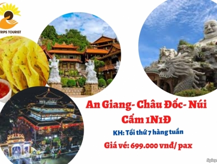 TOUR CHÂU ĐỐC- NÚI CẤM- AN GIANG 1N1Đ