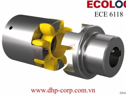 KHỚP NỐI TRỤC VỎ NHÔM/THÉP ECOLOC ECE 6118/6418