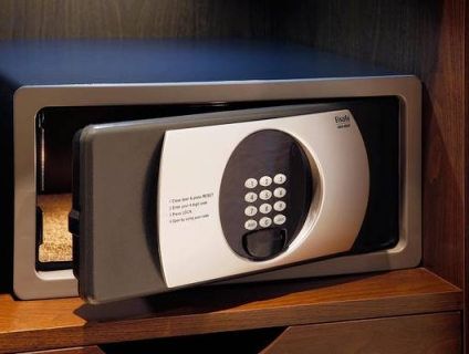 Két sắt mini khách sạn loại cơ, điện tử, cảm ứng