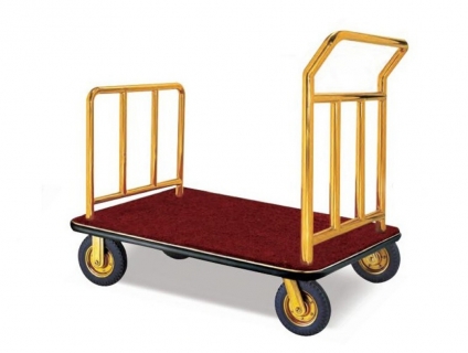 Xe đẩy hành lý trong khách sạn - resort cao cấp