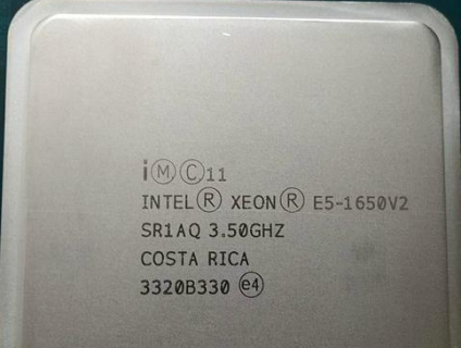 CPU Intel E5-1650V2 base 3.5Ghz Turbo 3.9Ghz