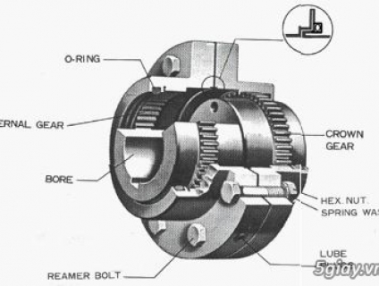 KHỚP NỐI RĂNG VỎ THÉP JAC GDBW - GSBW