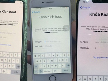 Nhận mở khoá Icloud, bypass, FMI OFF, ghép sim từ 6s tới Pro Max