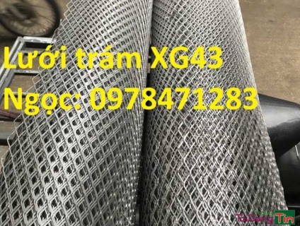 Lưới thép dập dãn có ứng dụng rộng rãi trong xây dựng, giao thông.