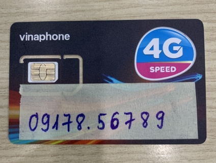 Cần bán sim sảnh số đẹp chính chủ 09178.56789 (lhe Hiền)