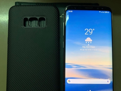 Cần bán Samsung S8 plus máy Hàn 2 sim. Máy nguyên zin nguyên áp suất.