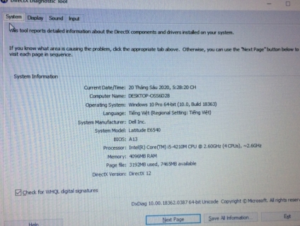 DELL LATITUDE I5 4GB 128GB LIKE NEW