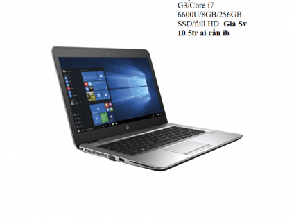 Cần bàn : HP EliteBook 850 G3/core i7-6600/8Gb/256Gb SSD/full HD