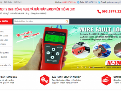 Cung cấp linh phụ kiện- thiết bị mạng và giải pháp viễn thông