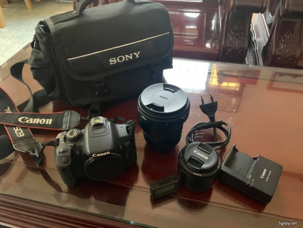 Bán full combo canon 700D + lens sigma 17-50