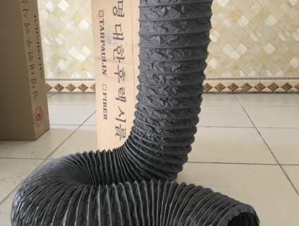 ống gió mềm vảI Tarpaulin Phi 250 ( hút thông gió , nhiệt , khí )