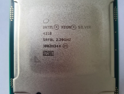 Intel® Xeon® Silver 4210 Processor 13.75M Cache, 2.20 GHz, 10 Cores