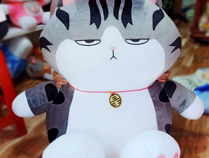 Gấu Bông Mèo Hoàng Thượng Chân To.