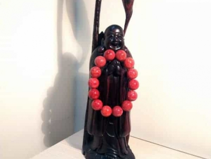 Vòng hạt đeo tay nam/nữ phong thủy -sức khỏe tài lộc từ san hô đen/đỏ