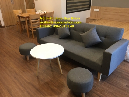 Bộ ghế sofa beb tay vịn phòng khách