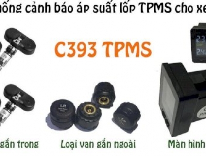 Cảm Biến Áp Suất Lốp Icar C393 Đặt Cổng Chờ Theo Hãng Xe Honda
