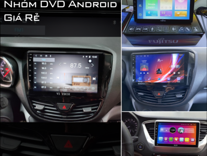 So Sánh các thương hiệu DVD Android Ô tô hiện nay.