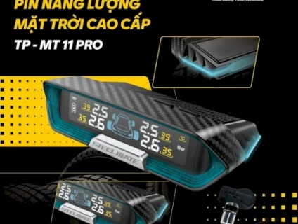 Cảm Biến Áp Suất Lốp TPMT 11 Pro Cao Cấp Năng Lượng Mặt Trời