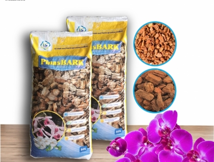 VỎ THÔNG NHẬP KHẨU PINAS Bark- Giá Thể Trồng Lan Tốt Nhất