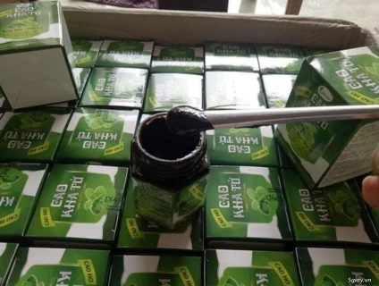 Cao trị ho - Cao ho Kha tử Giảm ho hiệu quả